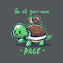 Go At Your Own Pace-none fleece blanket-TechraNova