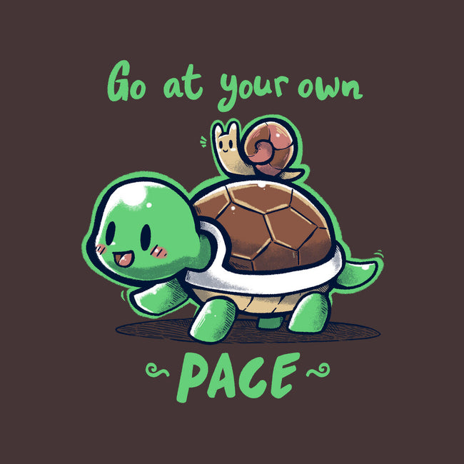 Go At Your Own Pace-none removable cover throw pillow-TechraNova