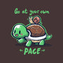 Go At Your Own Pace-none removable cover throw pillow-TechraNova