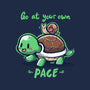 Go At Your Own Pace-none removable cover throw pillow-TechraNova