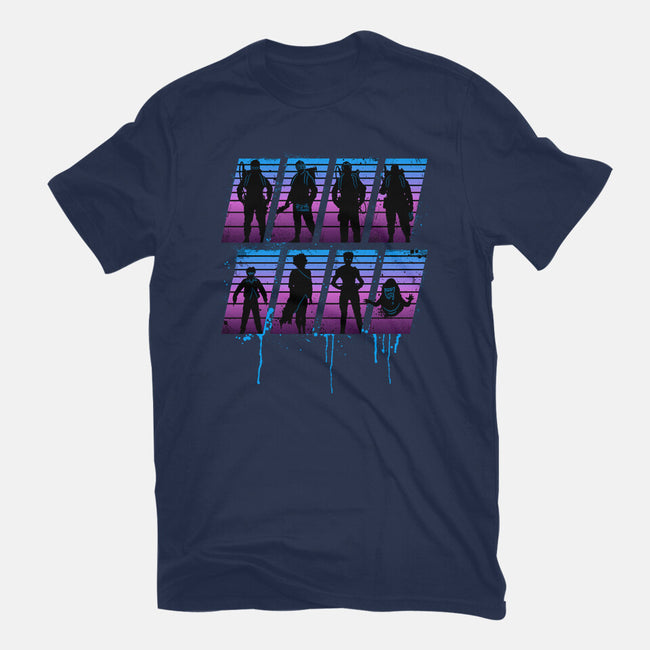 Retro Busters-mens premium tee-rocketman_art