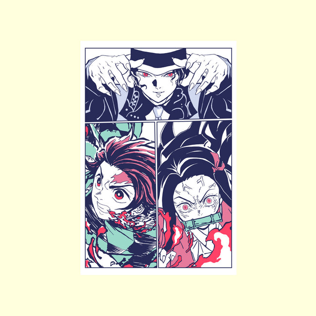 Defeat The Demon-none stretched canvas-Jelly89
