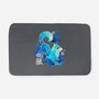 Wolf Spirit-none memory foam bath mat-NemiMakeit