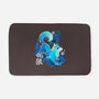 Wolf Spirit-none memory foam bath mat-NemiMakeit