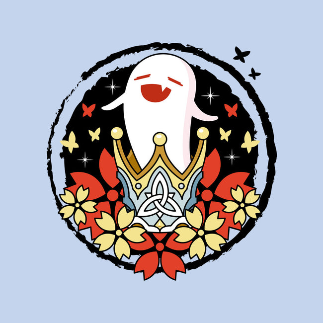 Crowned Hu Tao Ghost-baby basic tee-Logozaste