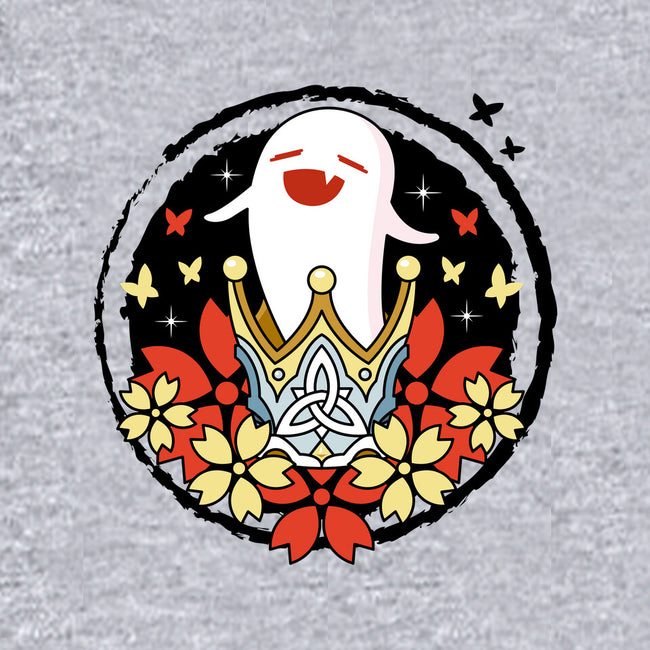 Crowned Hu Tao Ghost-baby basic onesie-Logozaste