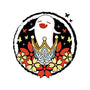 Crowned Hu Tao Ghost-womens fitted tee-Logozaste