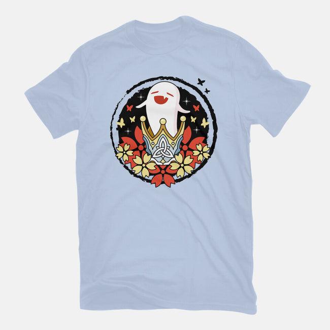 Crowned Hu Tao Ghost-mens basic tee-Logozaste