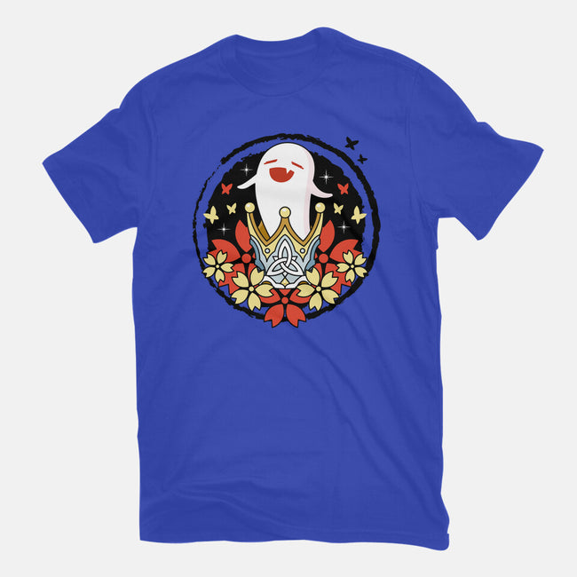 Crowned Hu Tao Ghost-youth basic tee-Logozaste