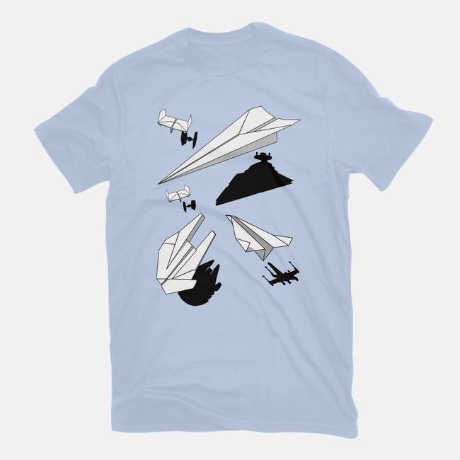 Paper Wars-unisex basic tee-DrMonekers