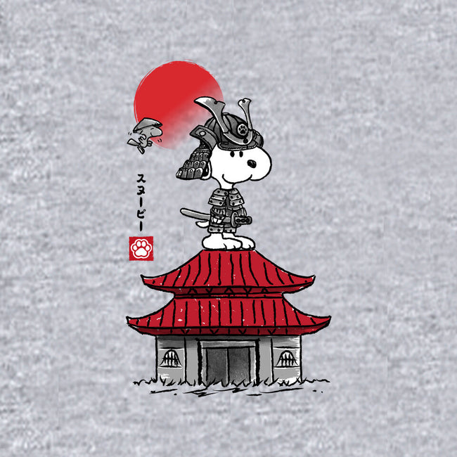 Beagle Samurai Sumi-E-youth basic tee-DrMonekers