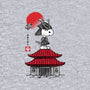 Beagle Samurai Sumi-E-youth basic tee-DrMonekers