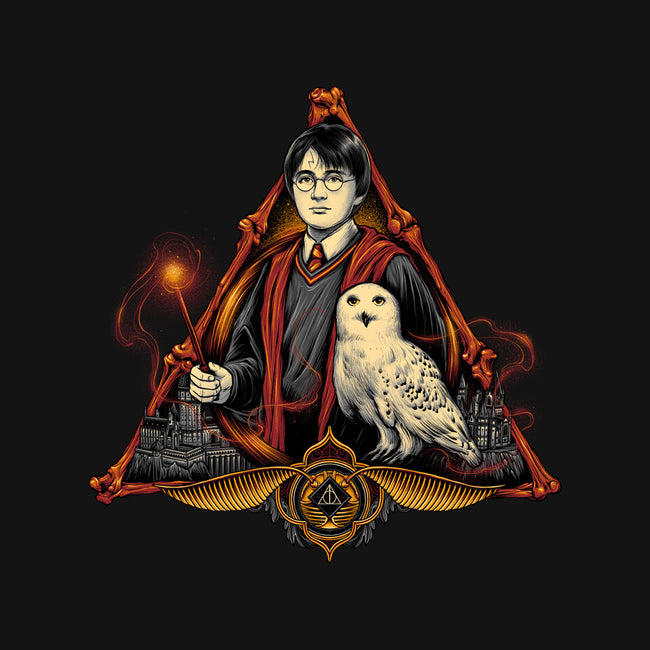 The Boy Who Lived-baby basic tee-glitchygorilla
