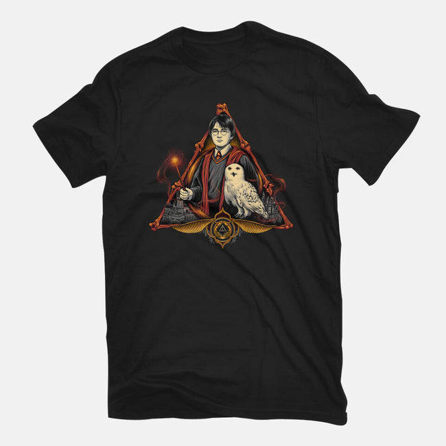 The Boy Who Lived-womens fitted tee-glitchygorilla