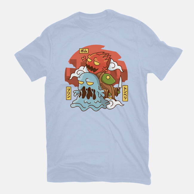 Fantasy Enemies-mens basic tee-Logozaste