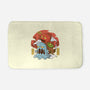 Fantasy Enemies-none memory foam bath mat-Logozaste