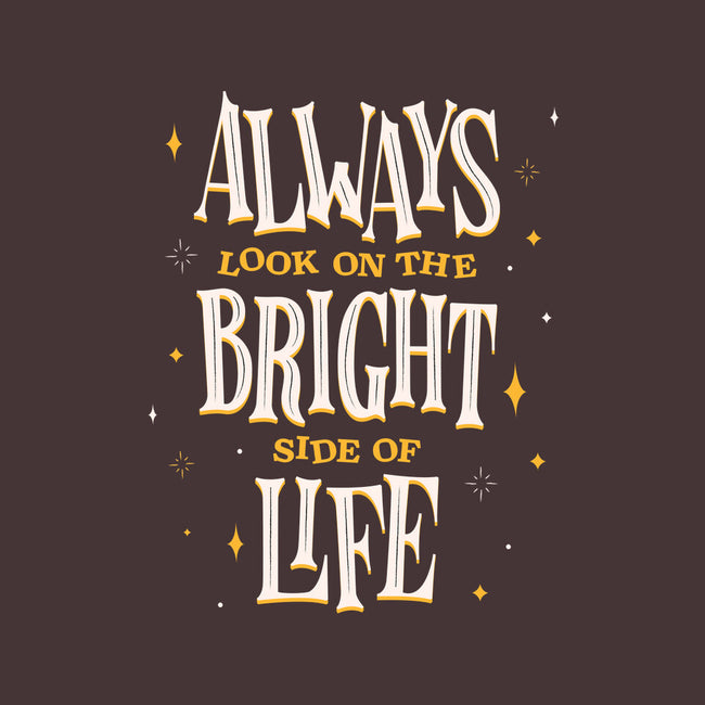 Bright Side Of Life-none stretched canvas-zawitees