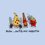 Run Into My Mouth-mens basic tee-Paul Simic