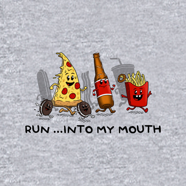 Run Into My Mouth-dog basic pet tank-Paul Simic