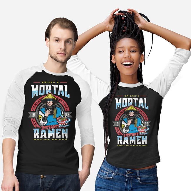 Mortal Ramen-unisex baseball tee-Olipop