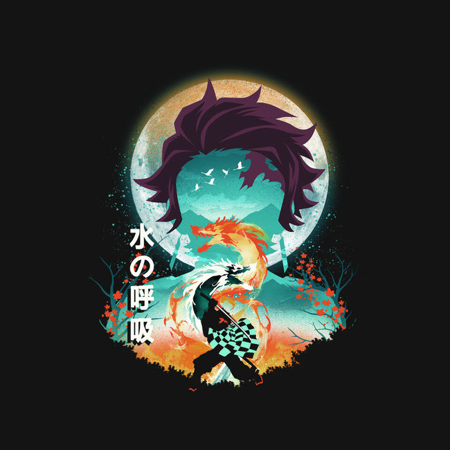 Tanjiro Landscape-unisex basic tee-dandingeroz
