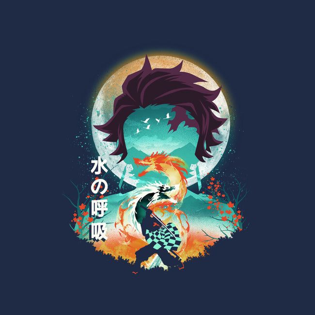 Tanjiro Landscape-unisex basic tee-dandingeroz