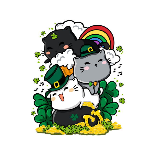 St. Purrty's Day-none stretched canvas-krisren28