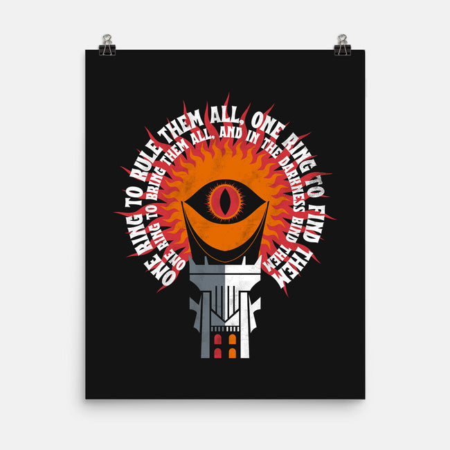 Ring Of Power-none matte poster-Nemons