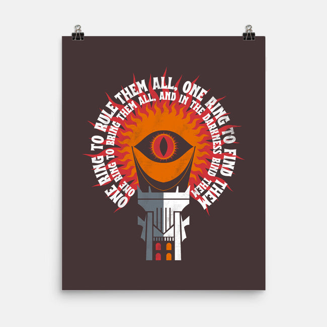 Ring Of Power-none matte poster-Nemons