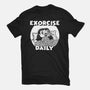 Exorcise Daily-mens basic tee-Paul Simic