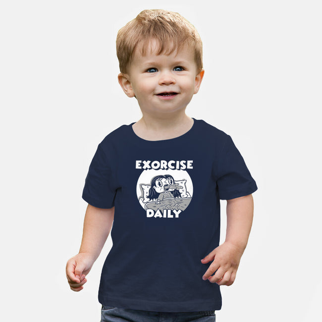Exorcise Daily-baby basic tee-Paul Simic