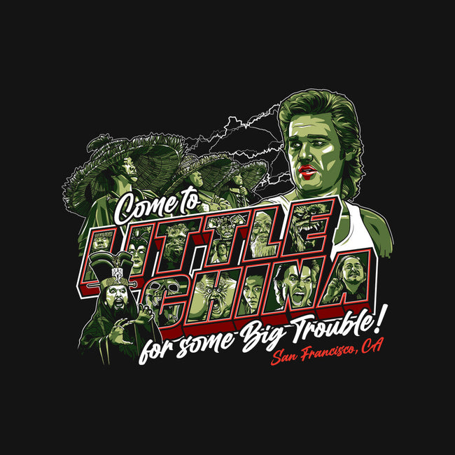 Big Trouble In San Fran-none stretched canvas-goodidearyan