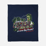 Big Trouble In San Fran-none fleece blanket-goodidearyan