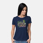 Big Trouble In San Fran-womens basic tee-goodidearyan