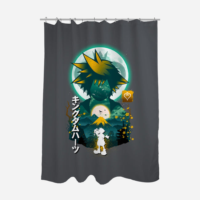 For A Kingdom-none polyester shower curtain-hirolabs