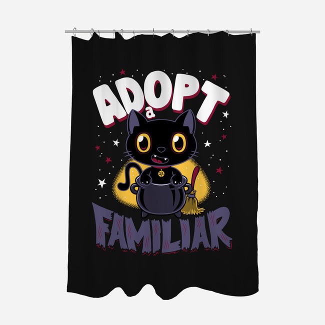 A Familiar-none polyester shower curtain-Nemons