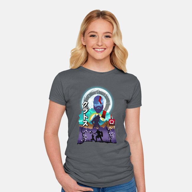 Battle Begin-womens fitted tee-hirolabs