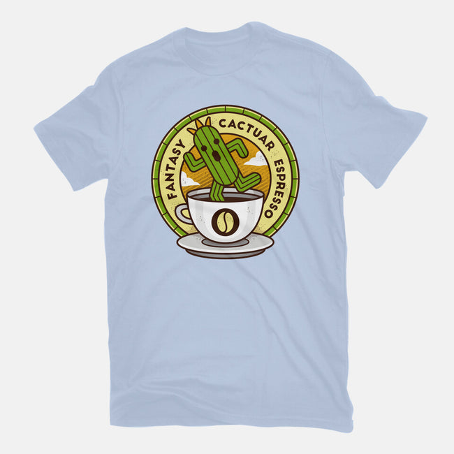 Cactuar Espresso Coffee-unisex basic tee-Logozaste