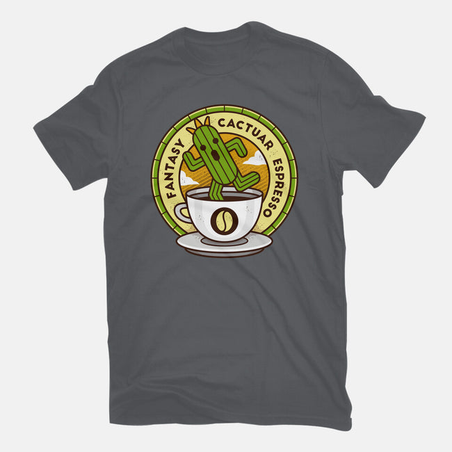 Cactuar Espresso Coffee-unisex basic tee-Logozaste