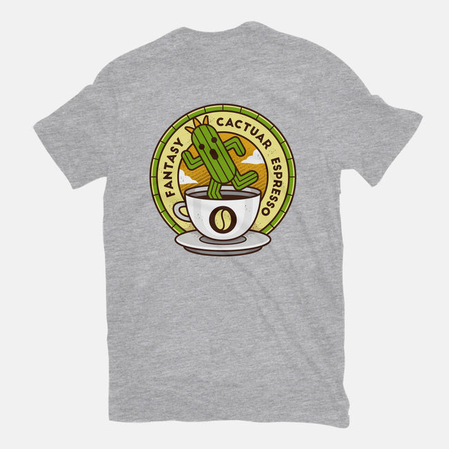 Cactuar Espresso Coffee-unisex basic tee-Logozaste