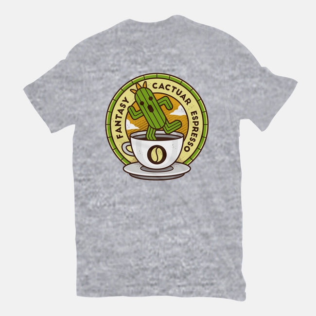 Cactuar Espresso Coffee-mens heavyweight tee-Logozaste