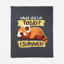Survivor Red Panda-none fleece blanket-NemiMakeit