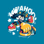 Wahoo-none polyester shower curtain-estudiofitas