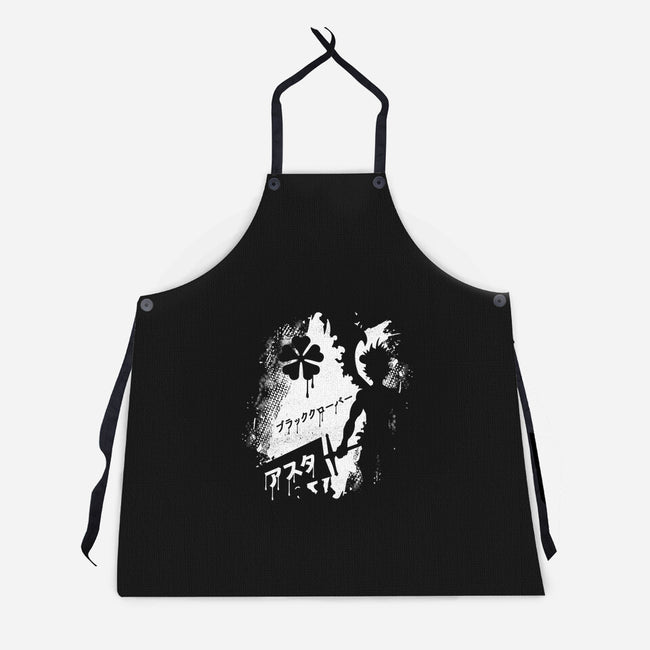 The Clover Knight-unisex kitchen apron-Logozaste