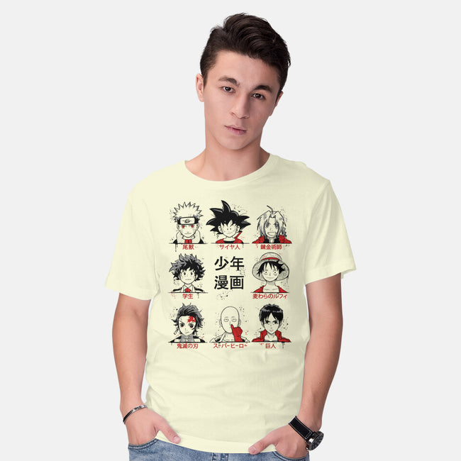 Shonen-mens basic tee-ducfrench