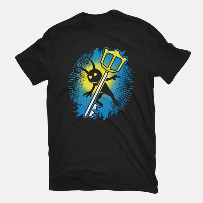 Heartless Vs Keyblade-mens premium tee-Logozaste