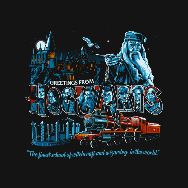 The Finest School Of Magic-mens basic tee-goodidearyan