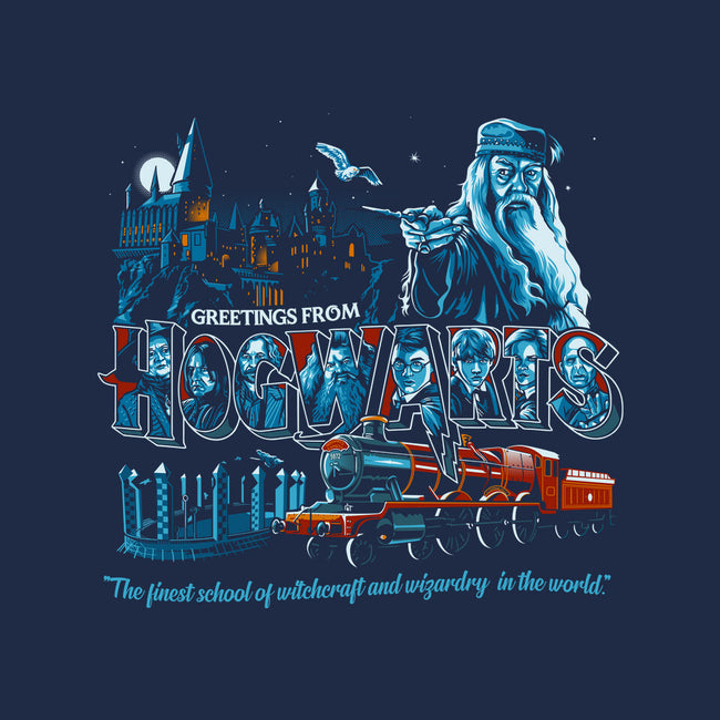 The Finest School Of Magic-none stretched canvas-goodidearyan