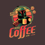 Fett A Coffee-none stretched canvas-teesgeex