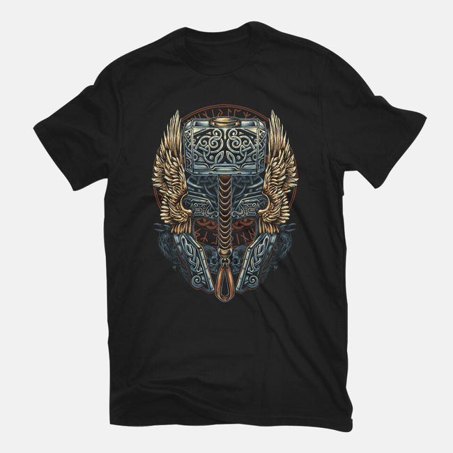 Pray For Thunder-womens fitted tee-glitchygorilla